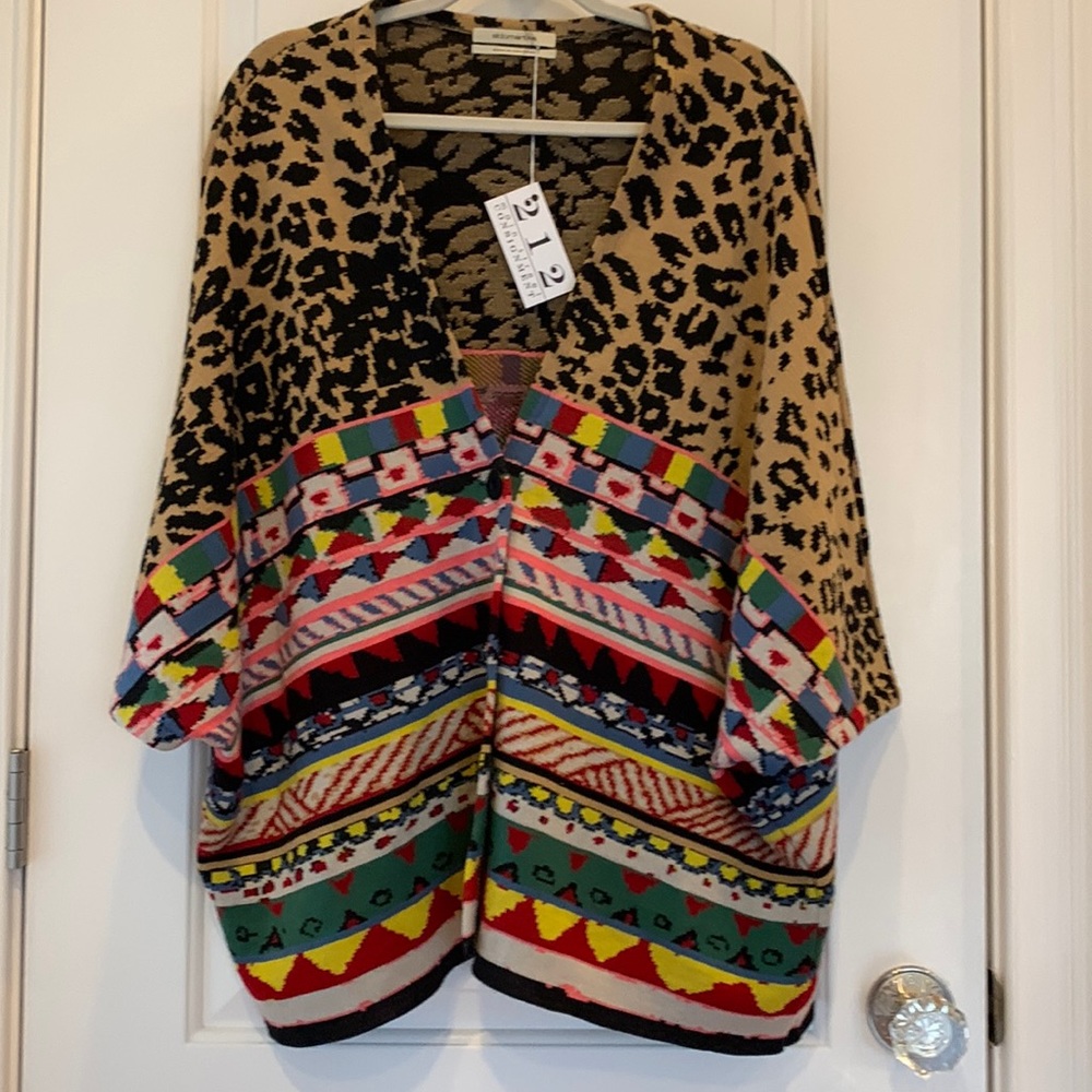 Aldomartins- Cardigan of many colors- Small NWOT